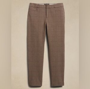 BR Ankle Pants in Brown Plaid
